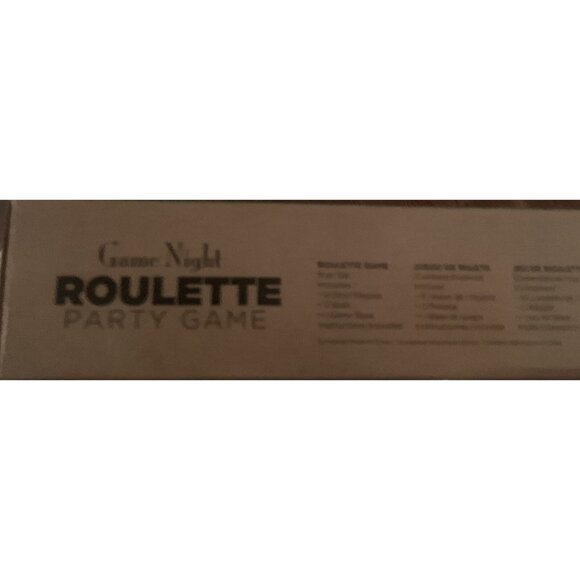 Roulette Party Drinking Game w/6 Shot Glasses NIB NEW - Picture 5 of 5